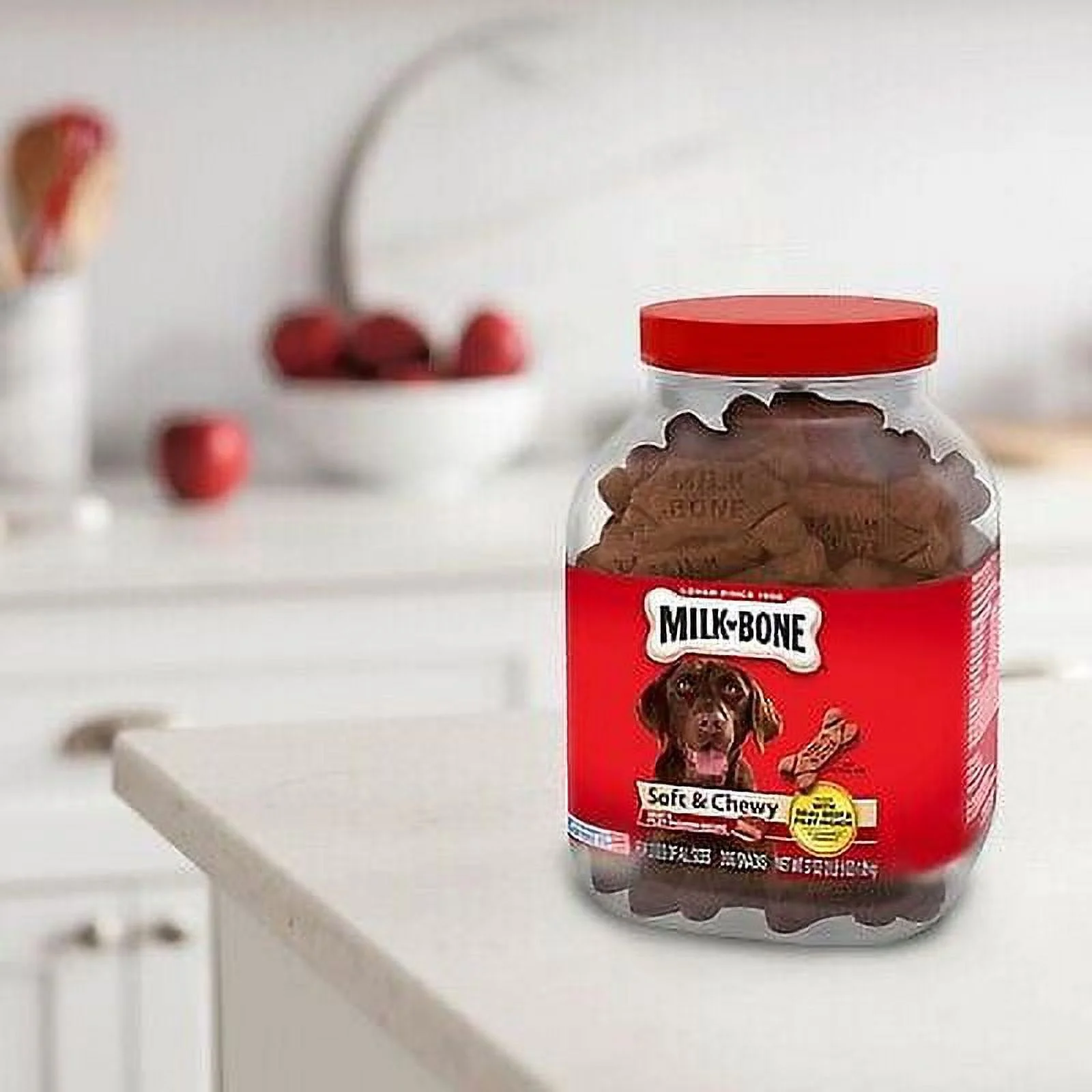 Milk-Bone Soft & Chewy Beef & Filet Mignon Recipe Dog Snacks (37 oz.)