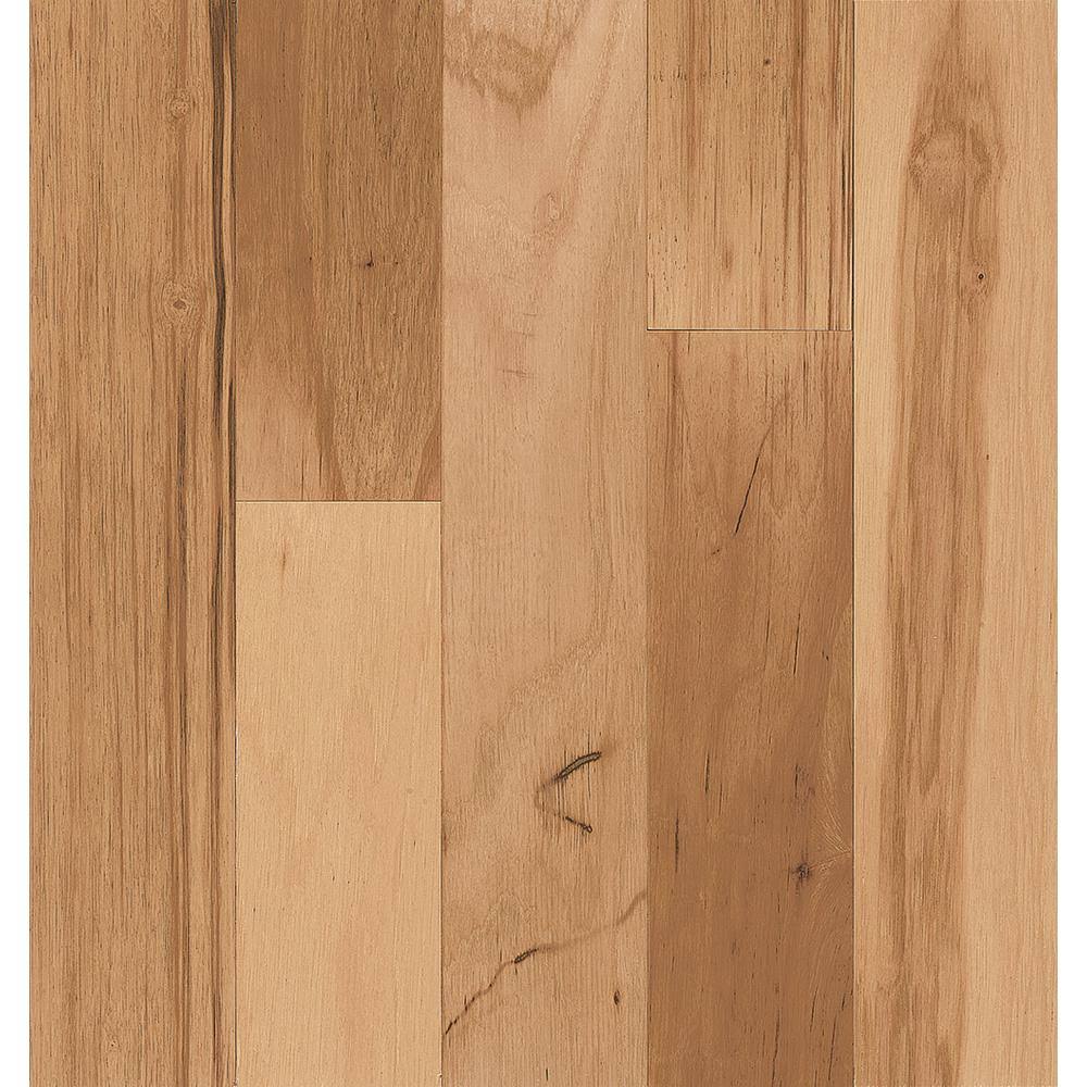 Bruce Hickory Rustic Natural 3/8 in. Thick x 5 in. Wide x Varying Length Click-Lock Hardwood Flooring (22 Sq. ft. / CASE)
