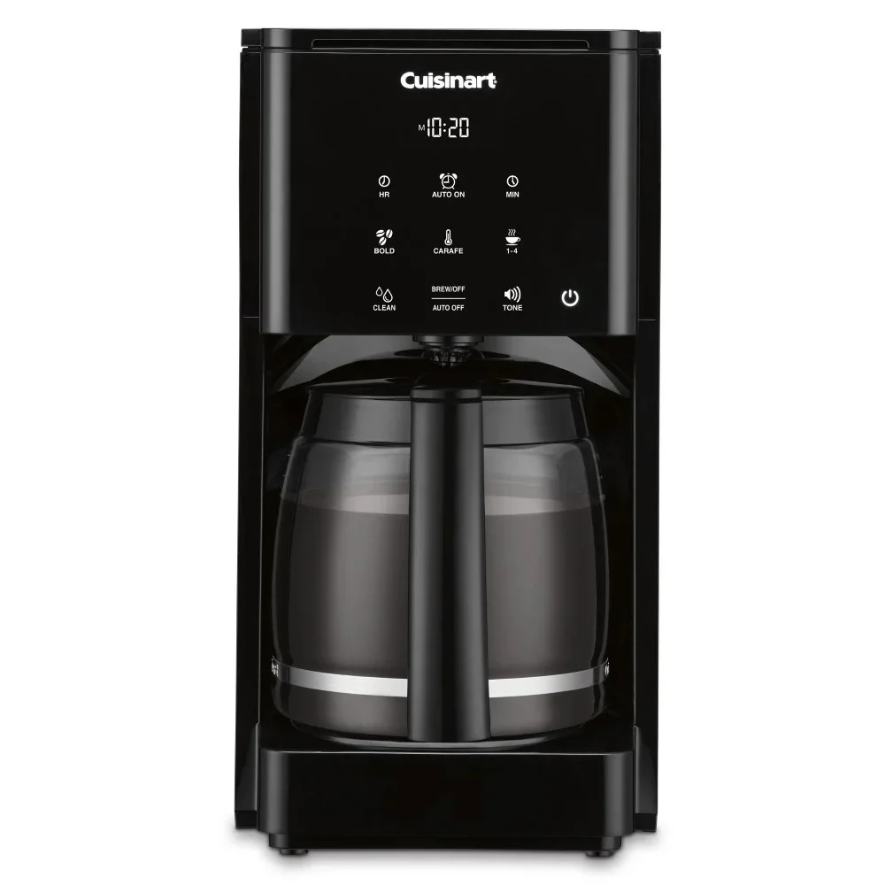 Cuisinart DCC-T20 14-Cup Programmable Coffeemaker Touchscreen, Black,Recertified