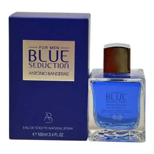 Blue Seduction by Antonio Banderas, 3.4 oz Eau De Toilette Spray for Men