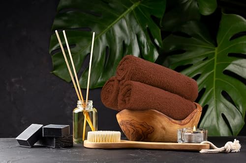 Softolle 100% Cotton Ring Spun Salon Towels – Bulk Pack of Hand Towels – Not Bleach Proof 16x27 Inches White Towels – Used As Spa Towels, Hair Towel, Facial Towels, Gym Towel & Hand Towel