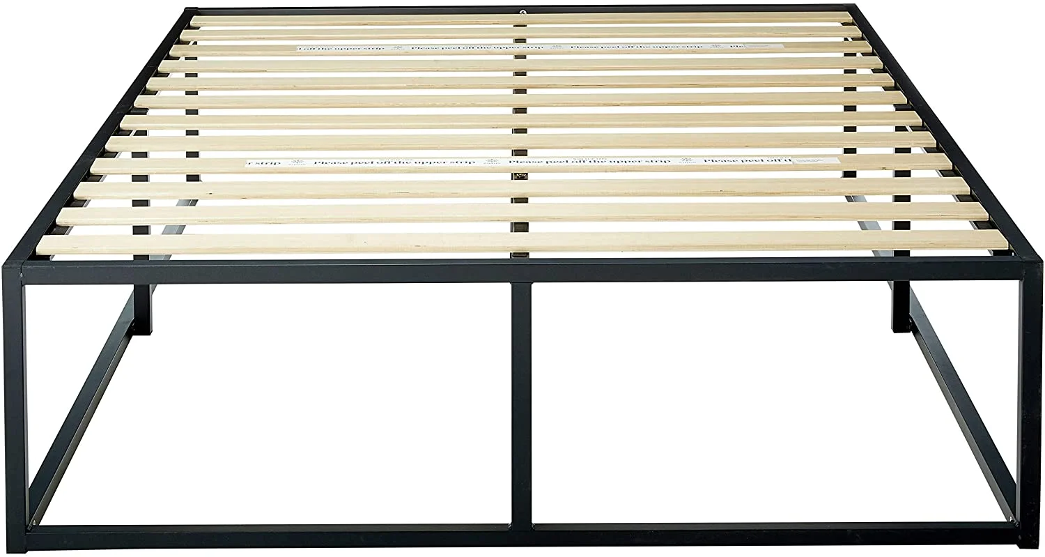Zinus Joseph Metal Platforma Bed Frame, 18-Inches - Queen