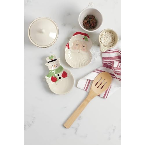 Lenox 882207 Hosting The Holidays Santa Spoon Rest, Christmas