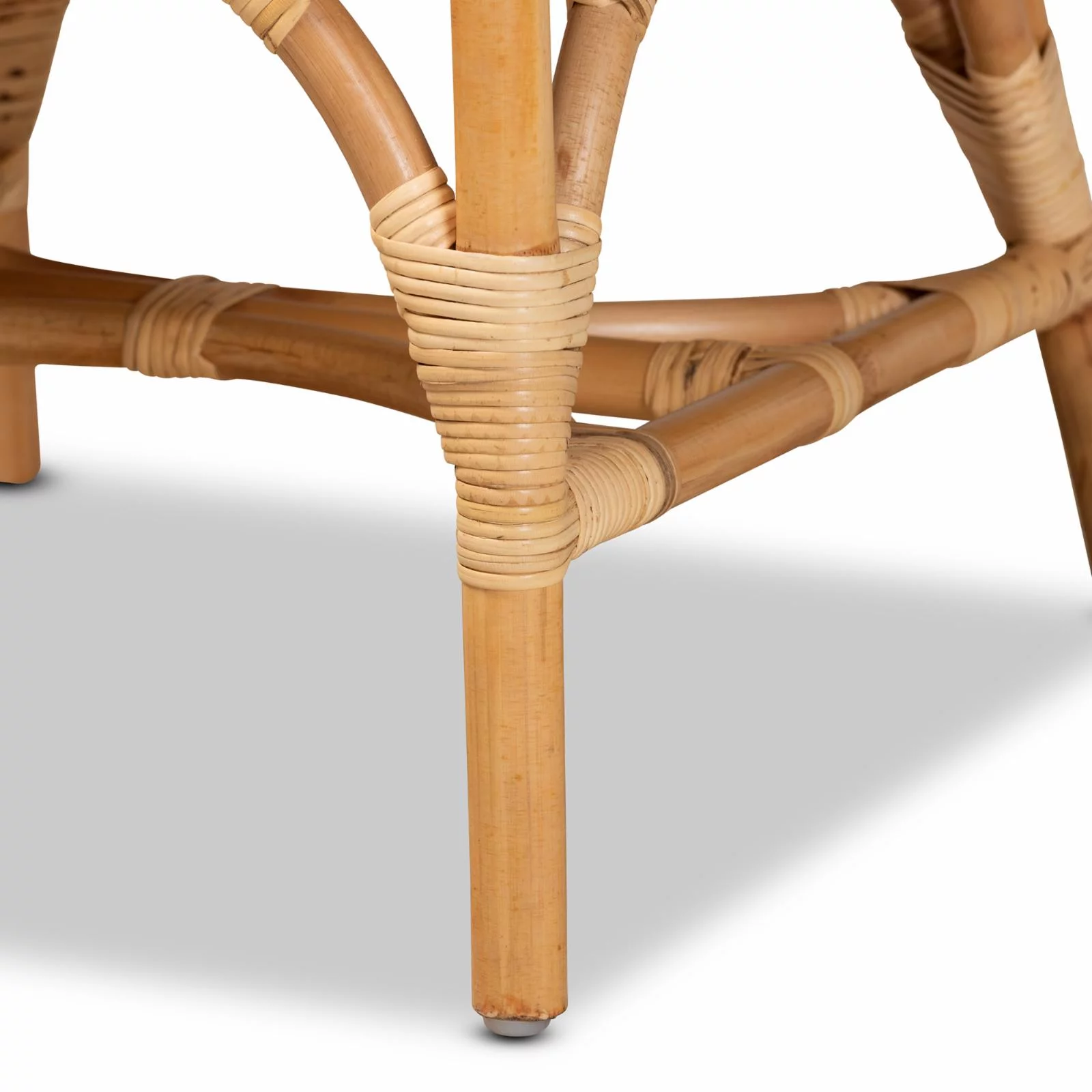 Baxton Studio Sonia Natural Finished Rattan Chair