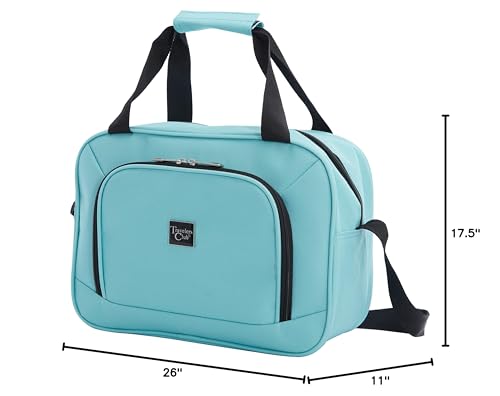 Travelers Club Midtown Hardside Luggage Travel, Black, 4-Piece Set