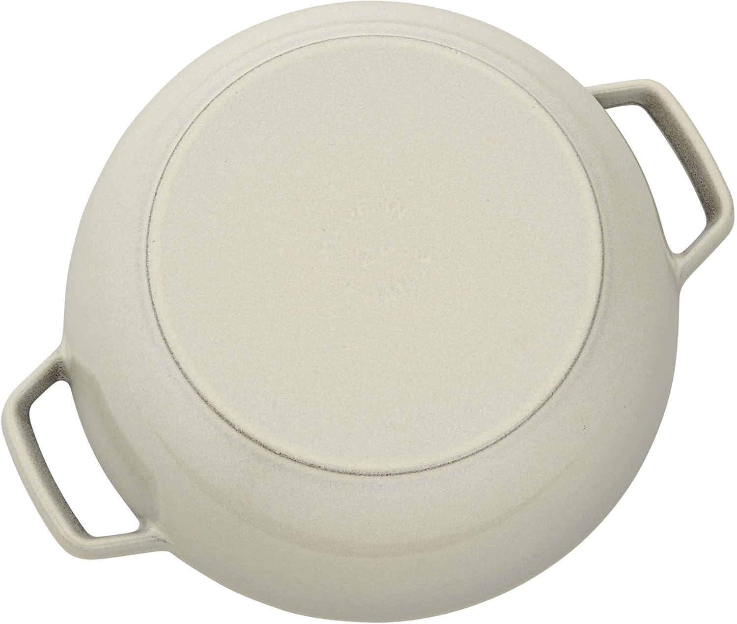 Staub Cast Iron 3.75-qt Essential French Oven - White Truffle, Made in France