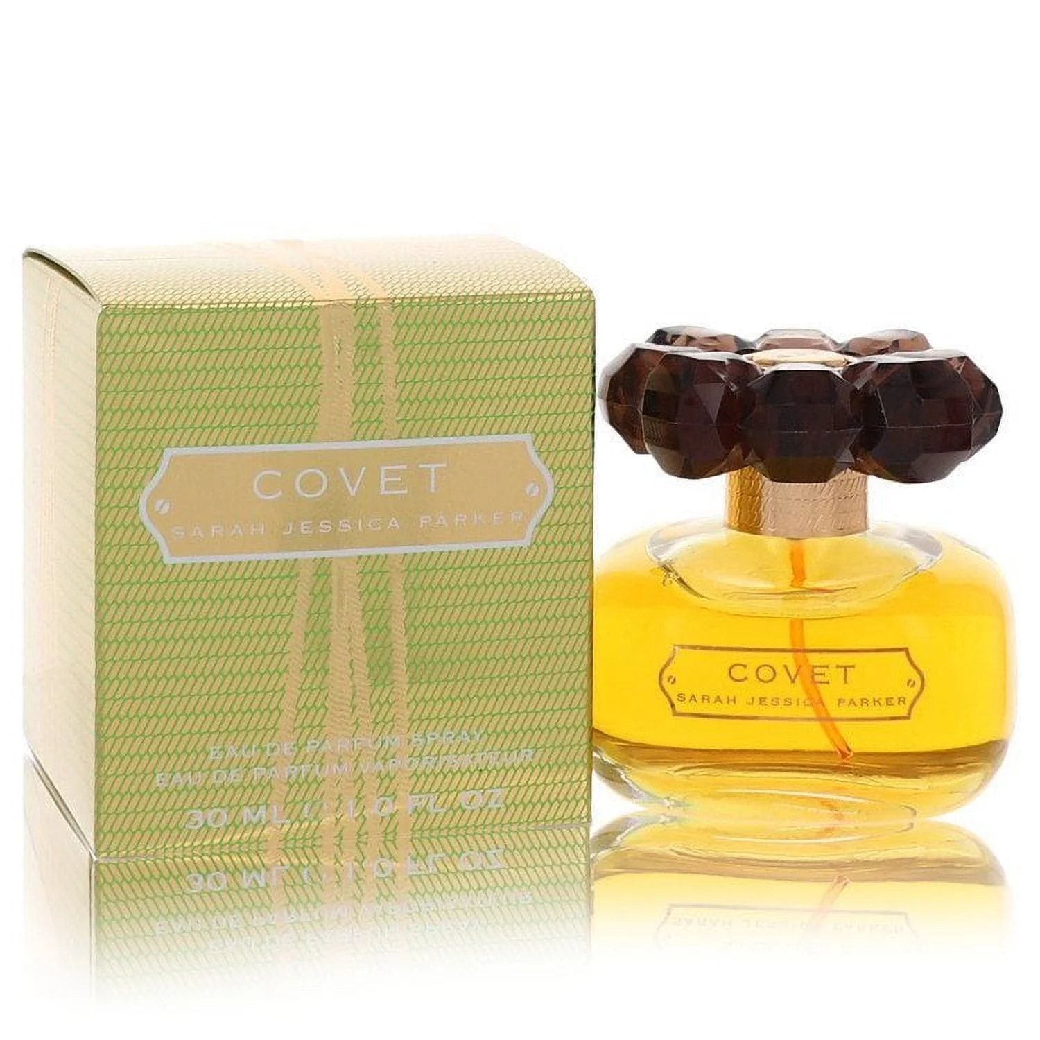 Covet by Sarah Jessica Parker Eau De Parfum Spray - 2007 - Captivating Blend of Fresh Greens and Luxurious Woods