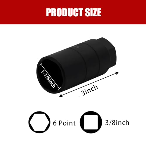 Pack-1 Car Oil Pressure Sensor Switch Socket, 3