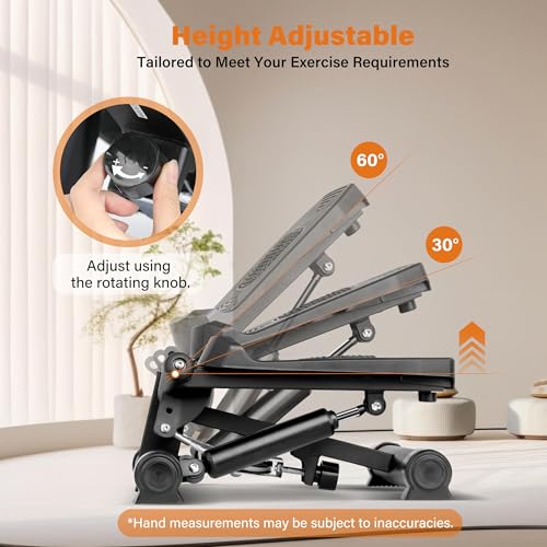 YSSOA Mini Stepper with Resistance Band