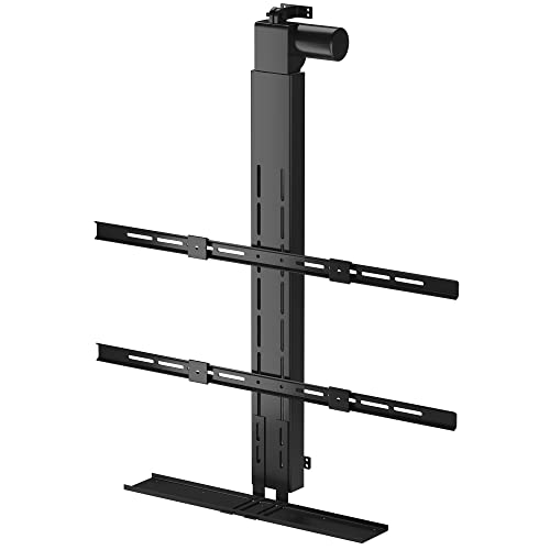 Hidden drop down TV lift, motorized TV ceiling Mount for Up to 55