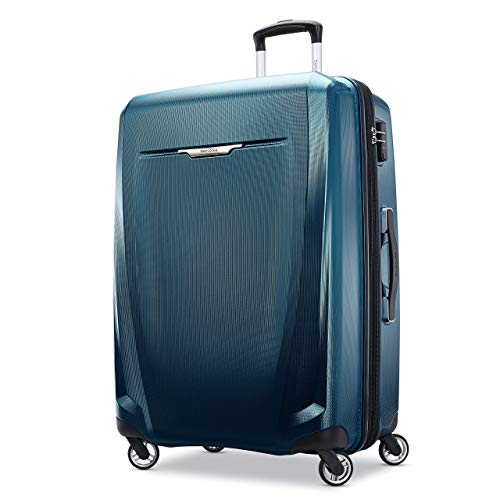 Samsonite Winfield 3 DLX Hardside Expandable Luggage with Spinners, Silver, Carry-On 20-Inch