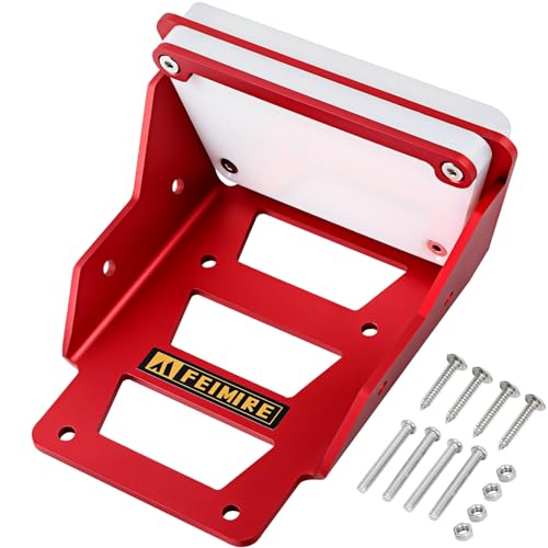 Universal Kayak Trolling Motor Mount for Effortless Power & Navigation, Heavy-Duty Aluminum Bracket Securely Holds up to 3HP (Black)