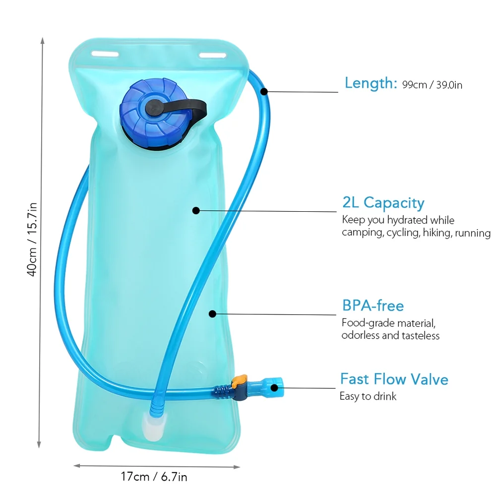 Carevas Backpack,2l Water BladderBike With Bike With 2l With 2l Water Jinmie