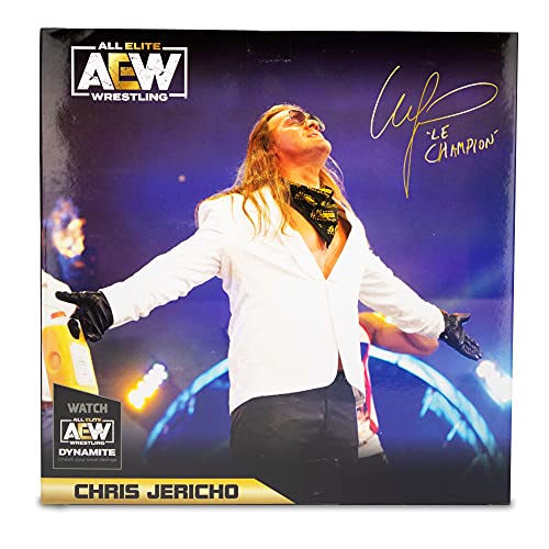 All Elite Wrestling Unrivaled Collection Chris Jericho Gear Pack - 6.5-Inch AEW Action Figure - Series 5 - Amazon Exclusive