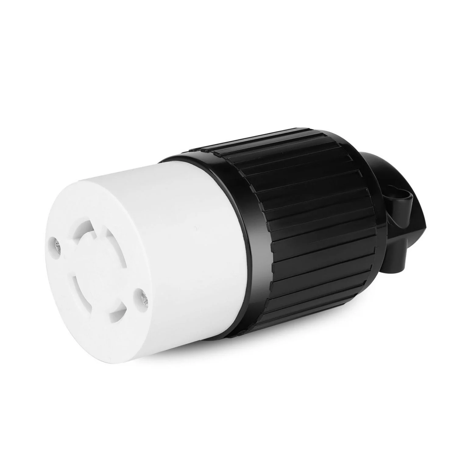 NEMA L14-30R Locking Connector Female Socket, 30 AMP 125/250V 3 Pole 4 Wire 3P 4W Grounding Twist Lock Industrial Grade Heavy Duty Plug for Generator, Transfer Switches, RV Trailer, Welding Gear