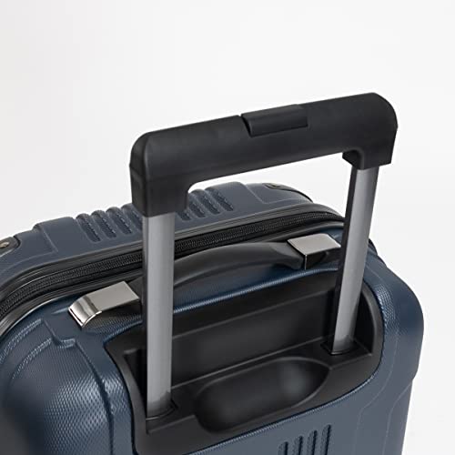 Kenneth Cole REACTION Out of Bounds Lightweight Hardshell 4-Wheel Spinner Luggage, Cobalt Blue, 20-Inch Carry On