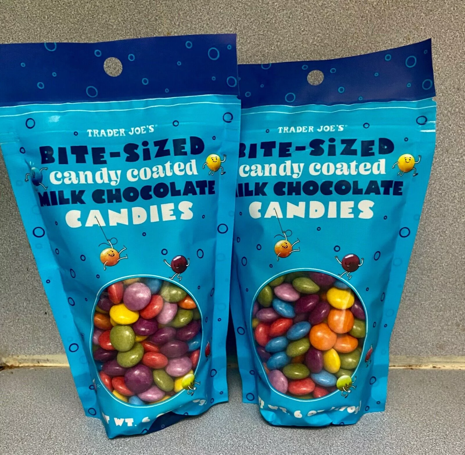 Trader Joe’s Candy Coated Chocolate Drops, 6oz (Pack of 2)