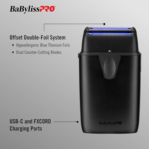 BaBylissPRO UV Metal Foil Double Head Shavers