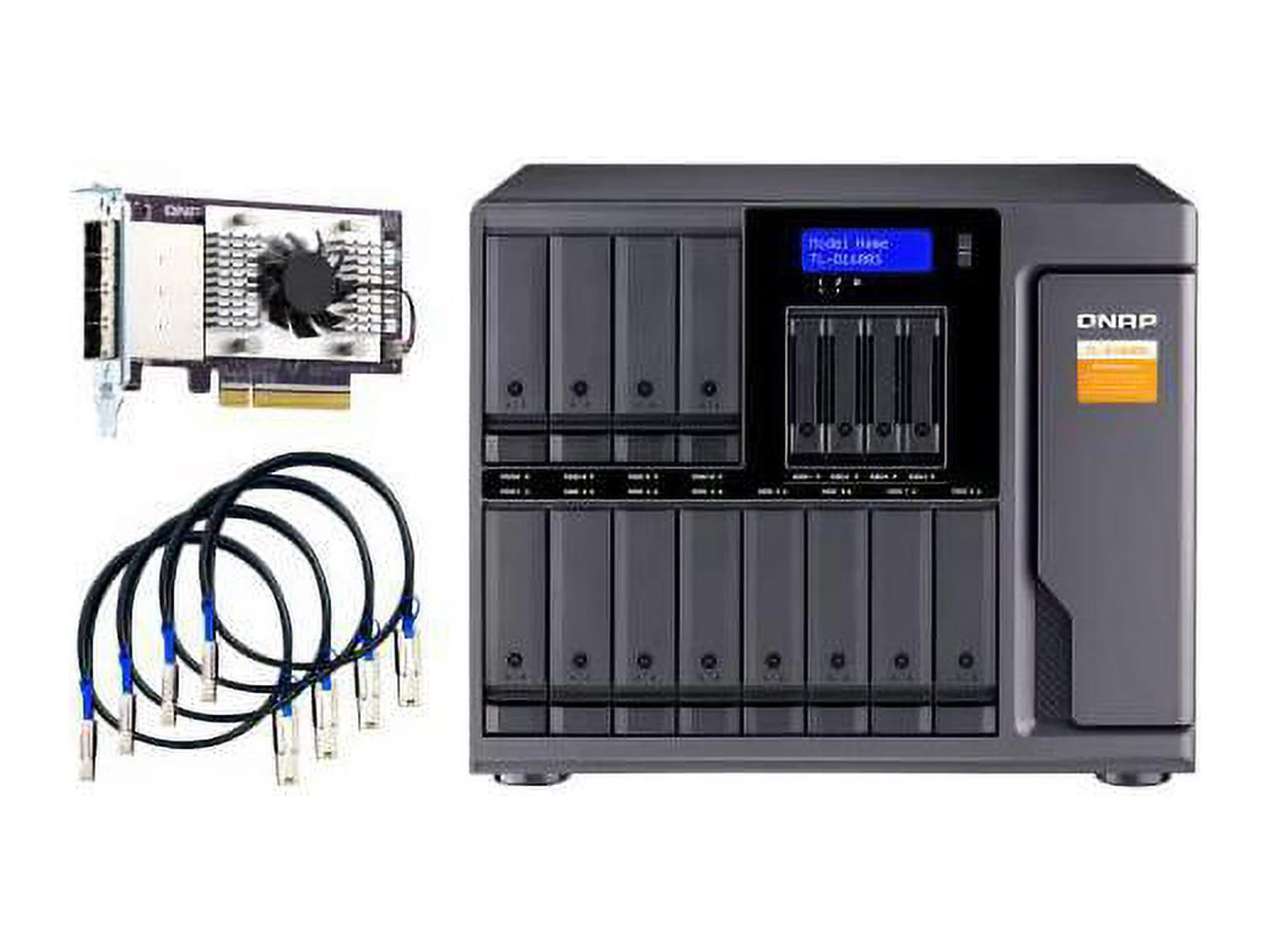 TL-D1600S-US QNAP 16-bay desktop SATA JBOD expansion unit