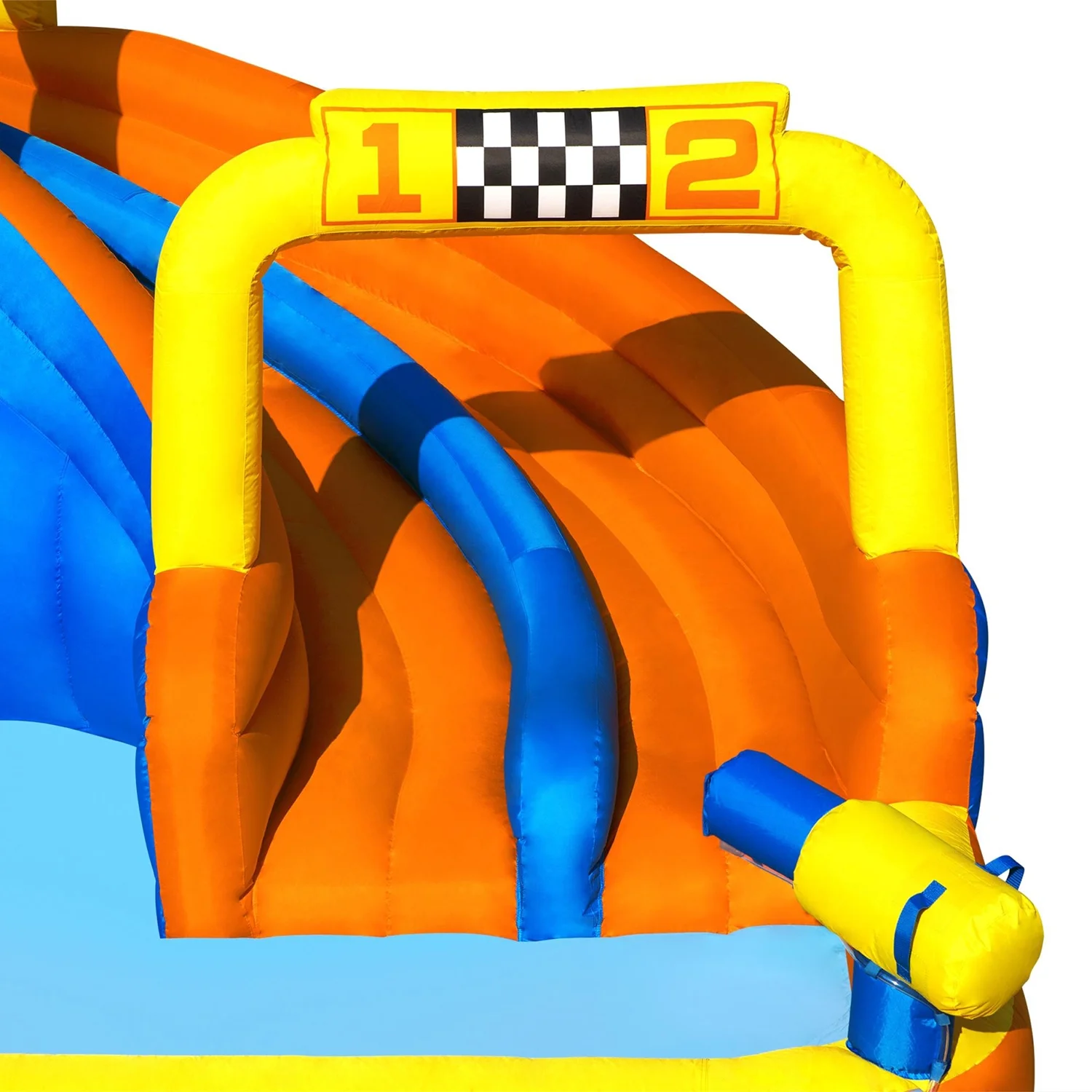 Bestway H2OGO! 18' x 16.5' x 8.6' Super Speedway Child Inflatable Water Park