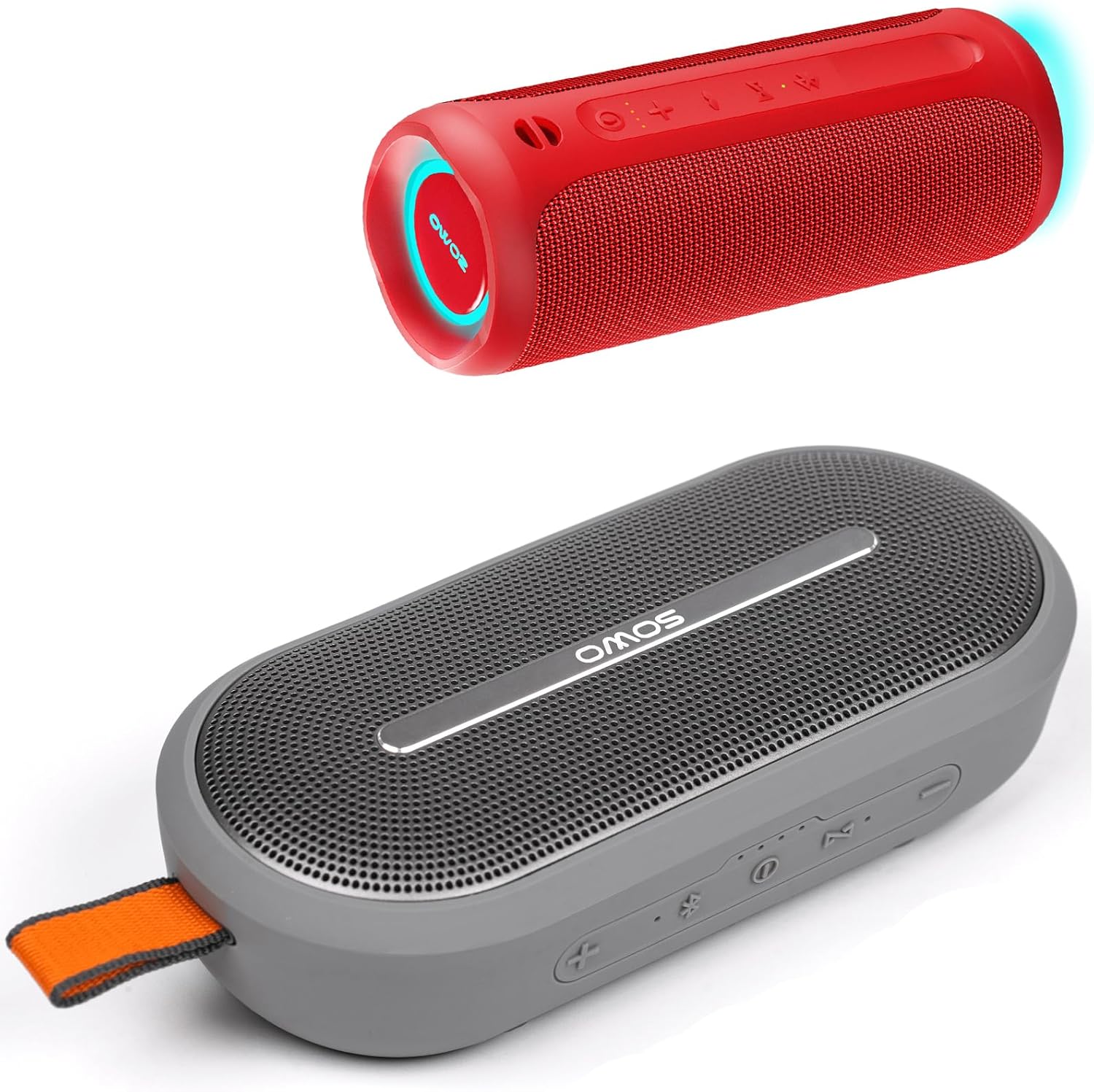 SOWO Portable Bluetooth Speaker, Waterproof Speaker IPX7, 25W Loud Wirelss Speaker with Big Audio and Punchy Bass, Outdoor Bluetooth Speaker for Party, Beach, Travel, Girls Gifts