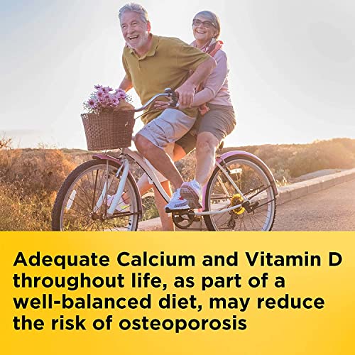 Nature Made Calcium 600 mg with Vitamin D3, Dietary Supplement for Bone Support, 220 Tablets - Pack of 2