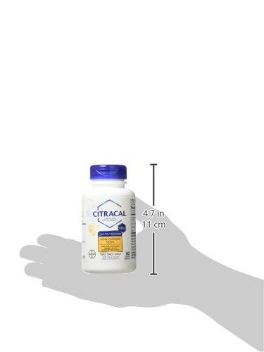 Citracal Calcium Plus D Slow Release 1200 80 Count (Pack of 3)