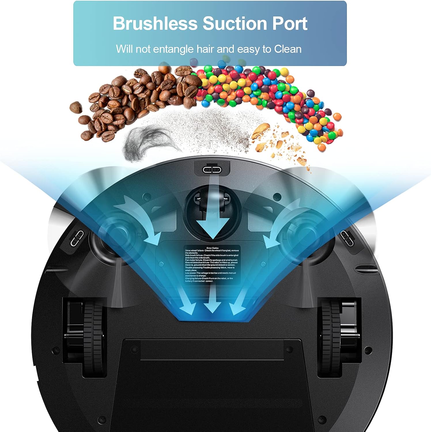 Robot Vacuum, 2000Pa Suction, Quiet, Slim, Self-Charging, 120min Runtime Robotic Vacuum Cleaner, Smart Vacuum Robot, APP & Remote Control Automatic Robot Vacuum for Pet Hair, Hard Floor, Low Carpet