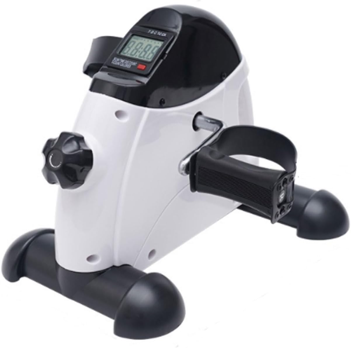 Pedal Exerciser for Seniors, Indoor Bicycle Under Desk Bike Pedal Exerciser Mini Bike for Leg/Arm Elderly Rehabilitation Training Bike Foldable Peddler with LCD Display for Home/Office ，for Seniors Le