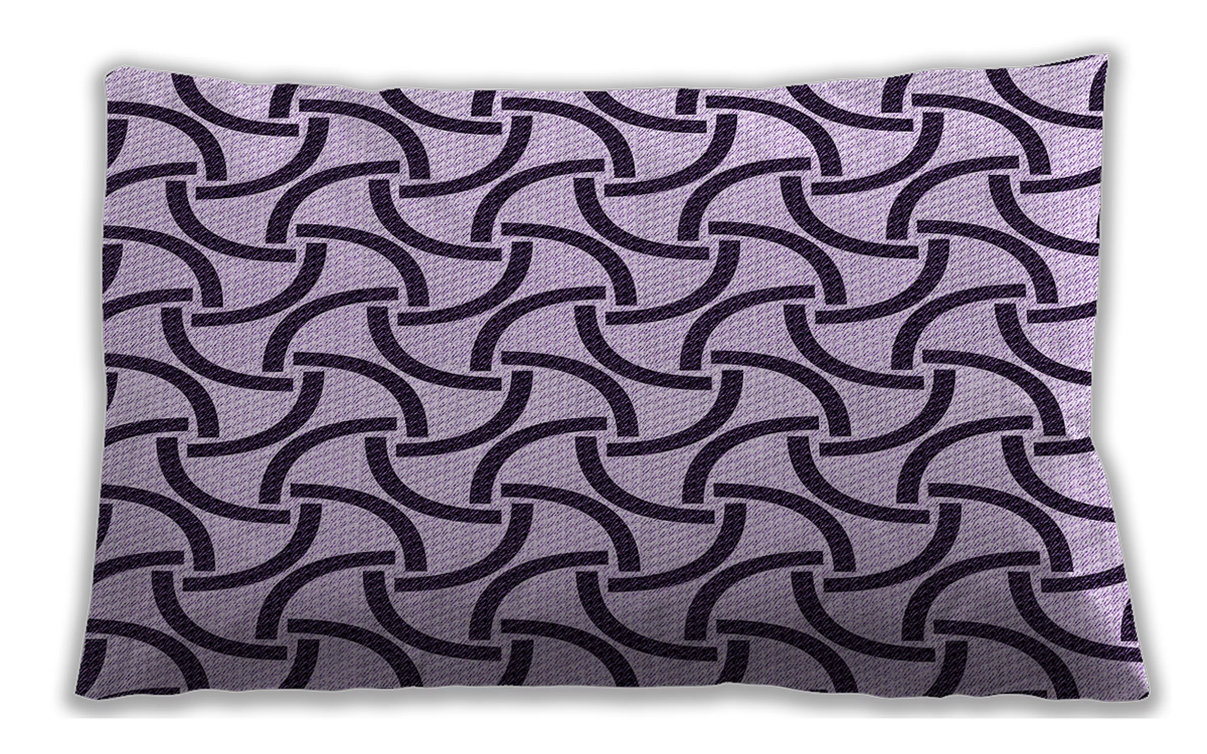 Ahgly Company Indoor Rectangular Contemporary Lumbar Throw Pillow, 13 inch by 19 inch