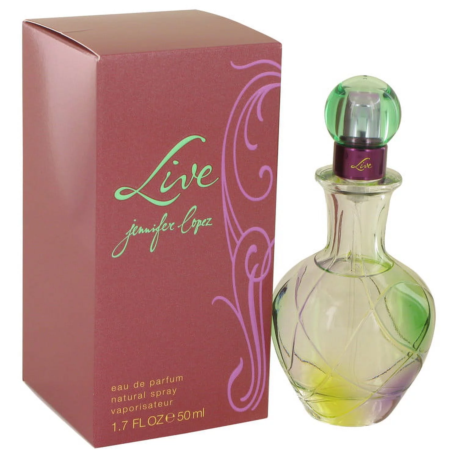 Live by Jennifer Lopez Eau De Parfum Spray 1.7 oz For Women