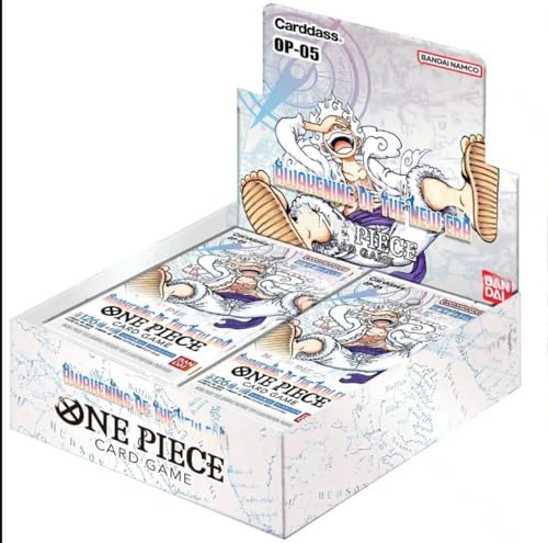 BANDAI NAMCO Entertainment One Piece Trading Card Game Awakening of the New Era Booster Box OP-05 [ENGLISH, 24 Packs]