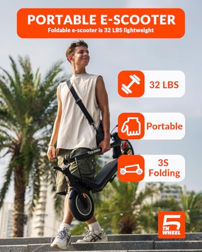 5TH WHEEL V20 Pro Electric Scooter, 10