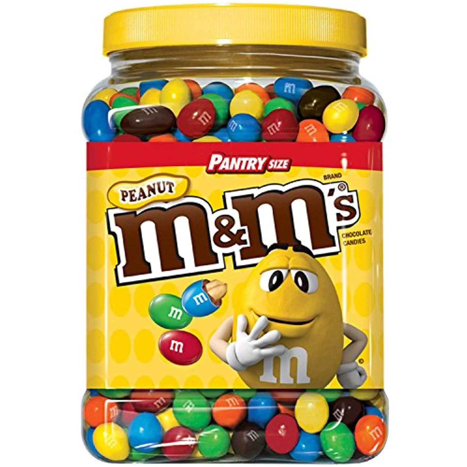 M&Ms Chocolate Candy Pantry, 3.87 Pound, Peanut, 124 Oz (Pack Of 2)