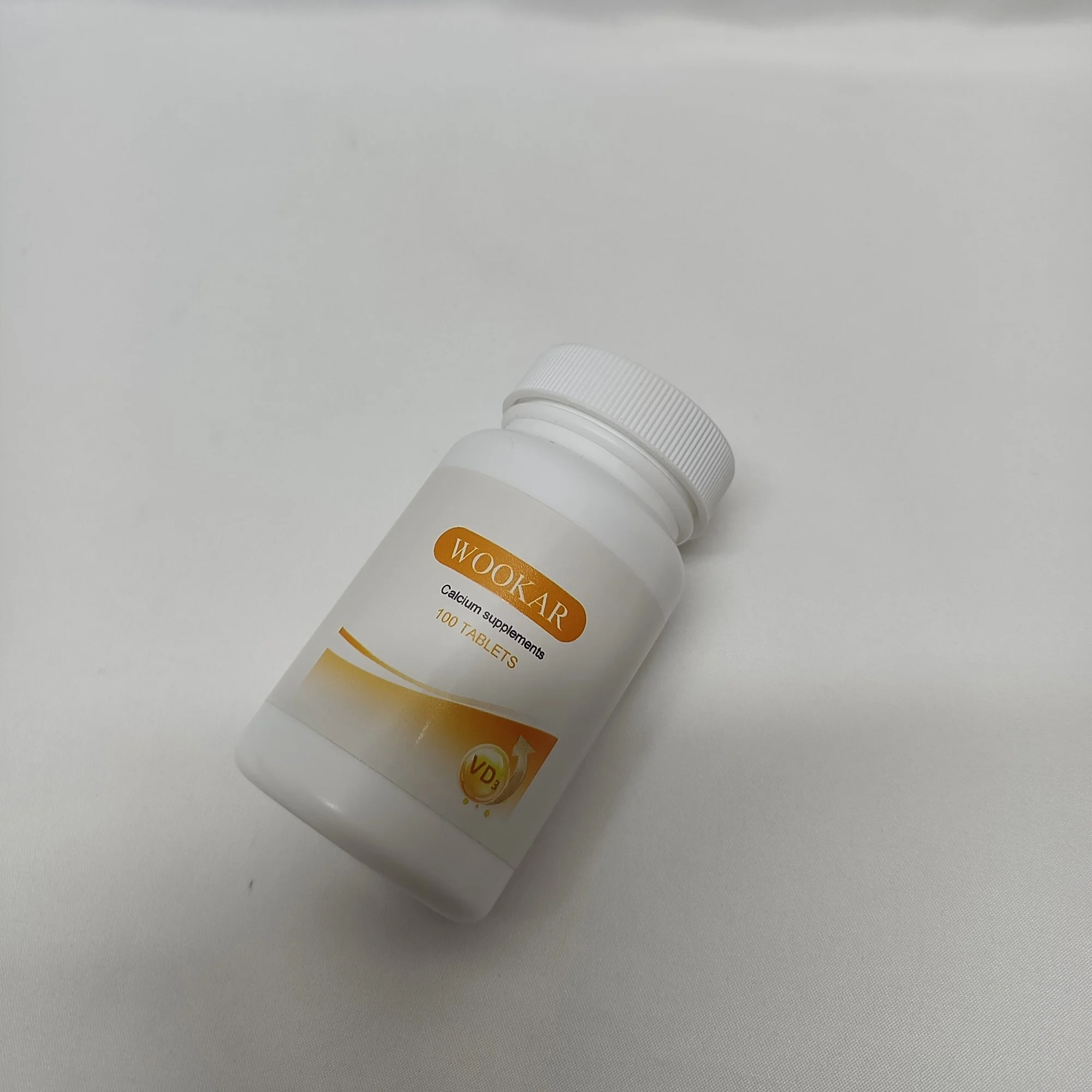 WOOKAR Calcium Supplements - 100 Tablets, White