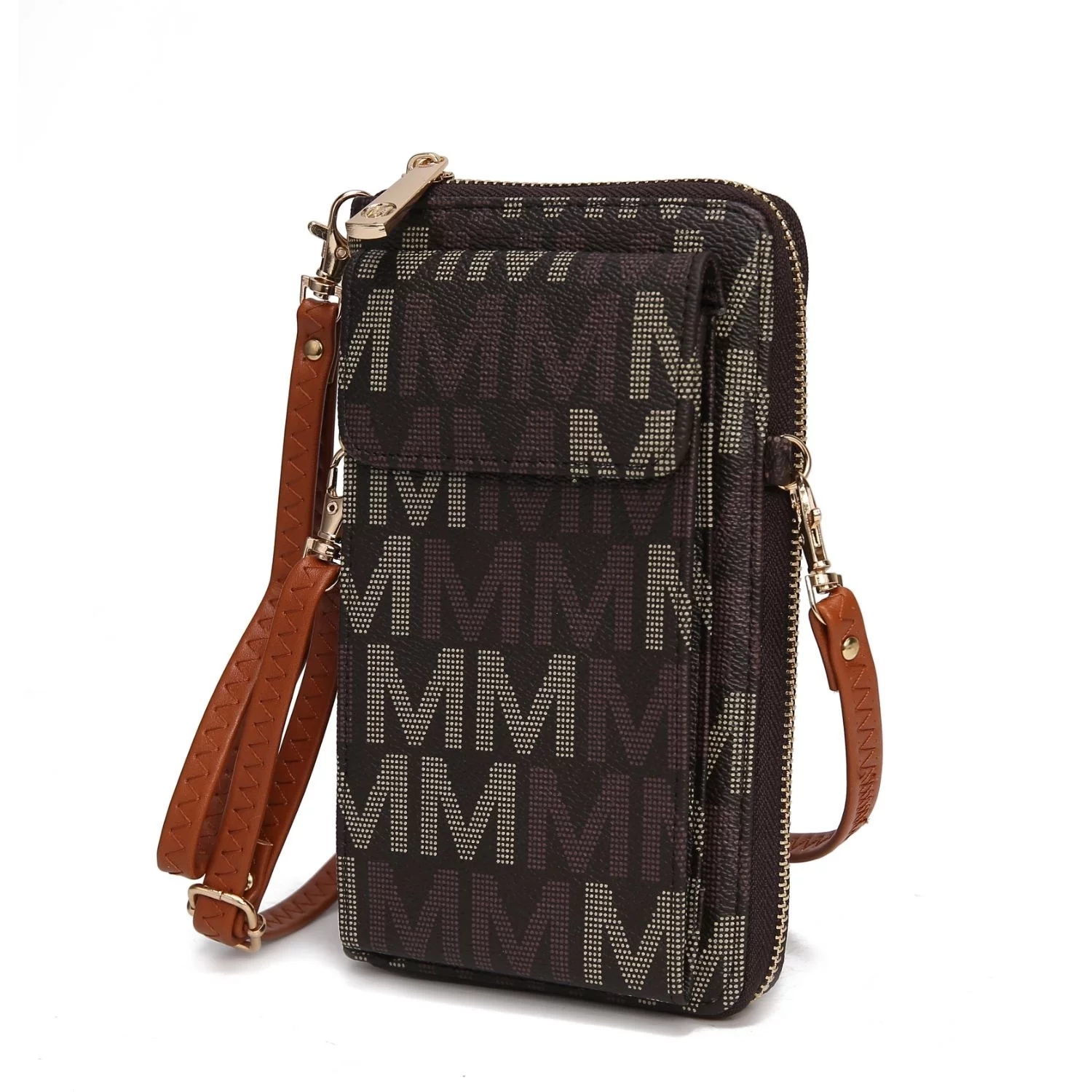 MKF Collection Cossetta Cell Phone Crossbody Handbag Wallet by Mia K.