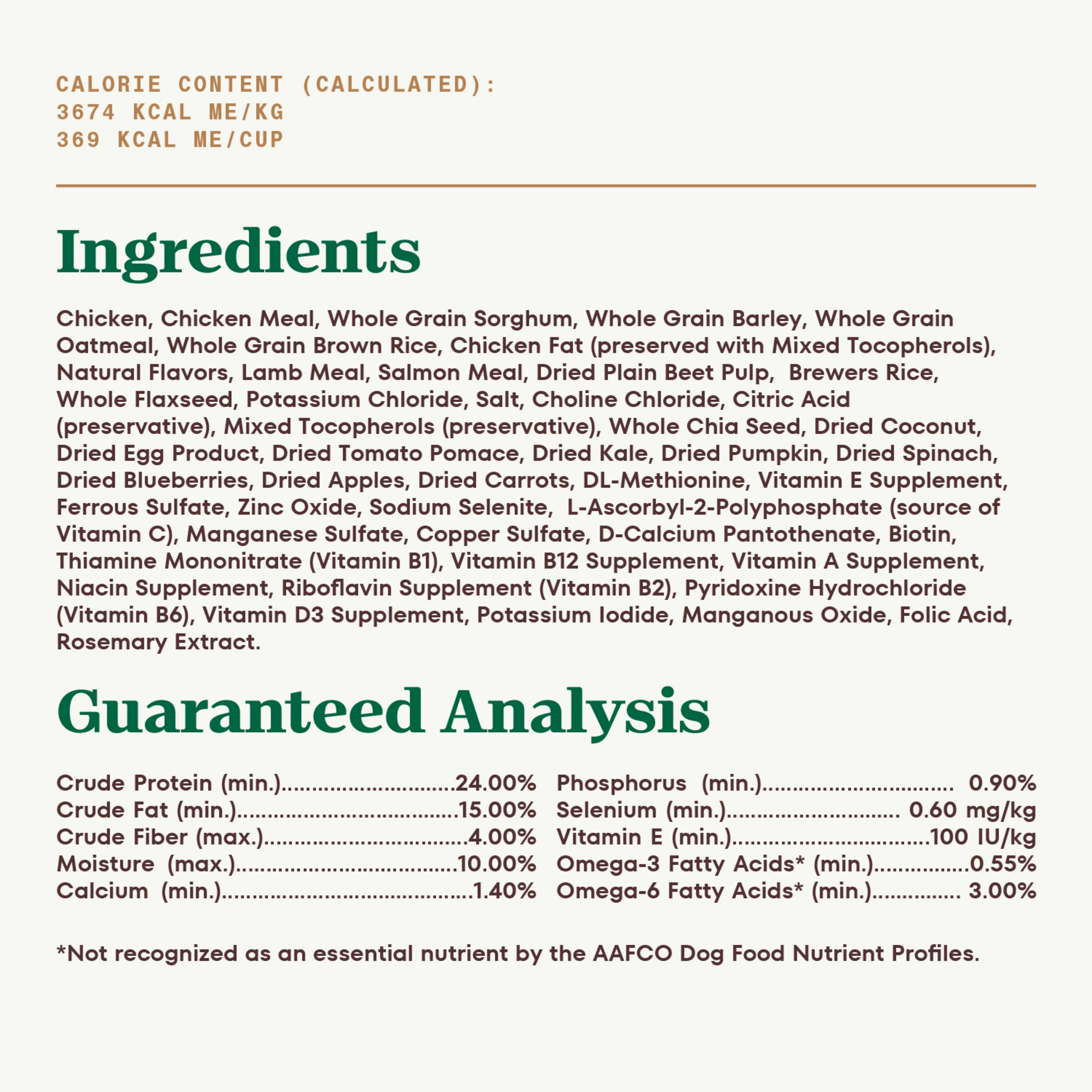 Nutro Ultra Adult Dry Dog Food With A Trio Of Proteins From Chicken, Lamb And Salmon, 4 Lb. Bag