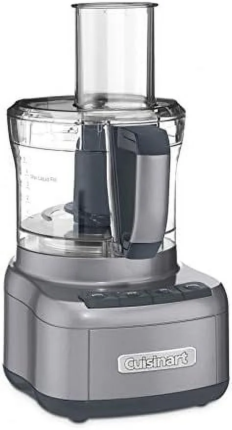 Open Box Cuisinart FP-8GMFR Elemental 8 Cup Food Processor - Gunmetal