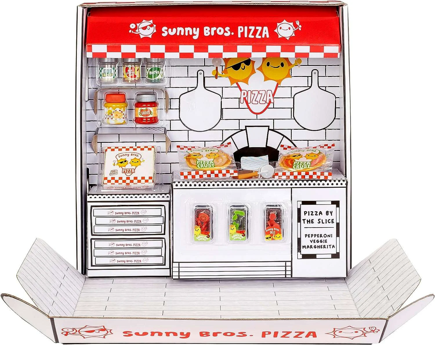 Miniverse Make It Mini Food Pizza Party Playset (NOT EDIBLE!)
