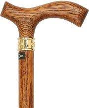 Royal Canes Genuine Fritz Oak Handle with Oak Shaft Walking Cane