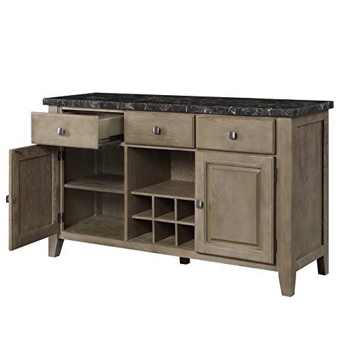 , Server in, & Oak Finish DN00555 Servers, Sideboards & Buffets