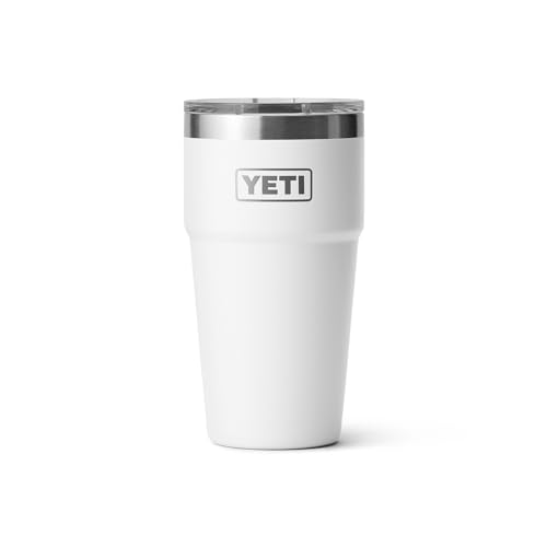 YETI Rambler 20 oz Stackable Tumbler, Stainless Steel, Vacuum Insulated with MagSlider Lid