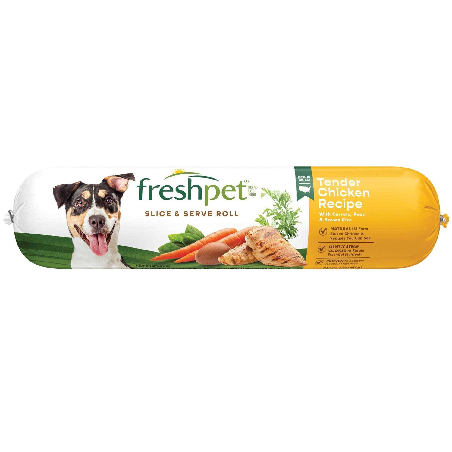 Freshpet Select Tender Chicken Recipe Dog Food Roll - Pet Supplies online store