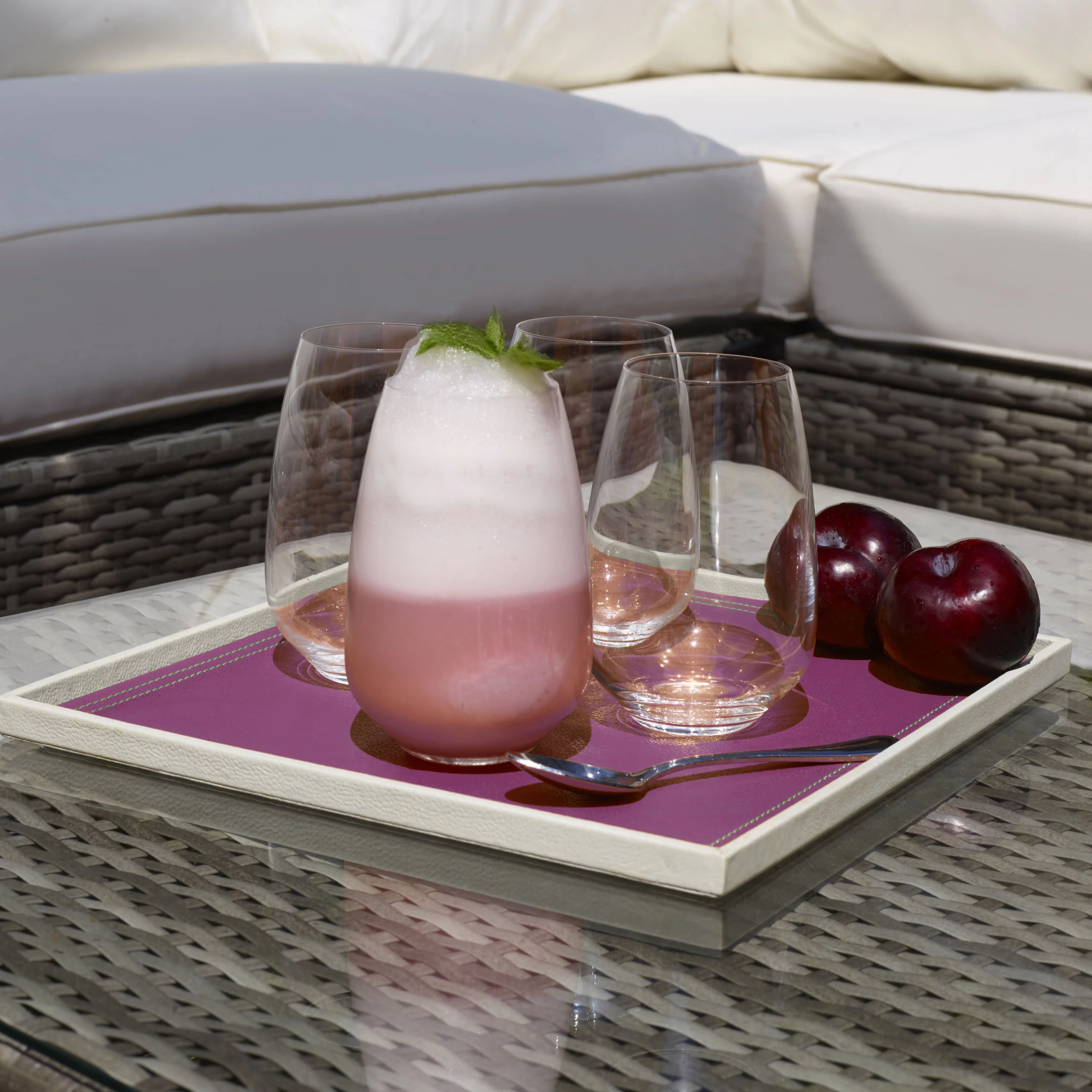 Mikasa Melody Highball Glass, Set of 4, 20-Ounce