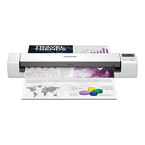 Brother DS-940DW Duplex and Wireless Compact Mobile Document Scanner
