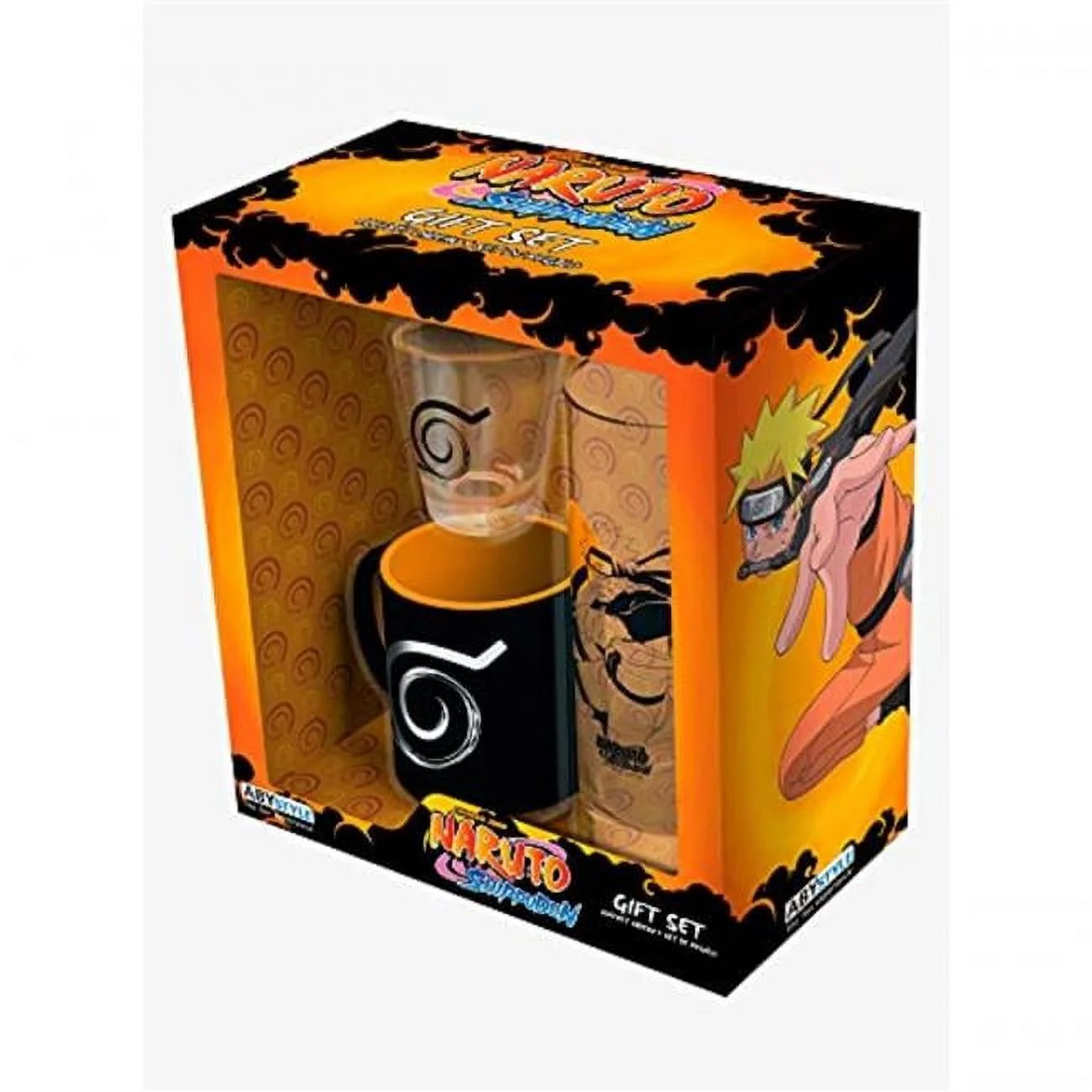 Abysse - Naruto Shippuden - Naruto 3-Pc. Drinkware Set  [SPECIAL PRODUCTS] Barware