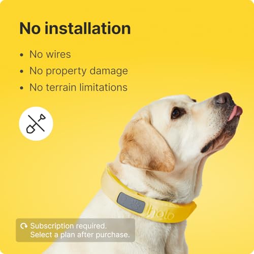 Halo Collar 3, Multifunctional GPS Wireless Dog Fence & Dog Training Collar with GPS Tracker, Subscription Required, Waterproof, Graphite (Small)