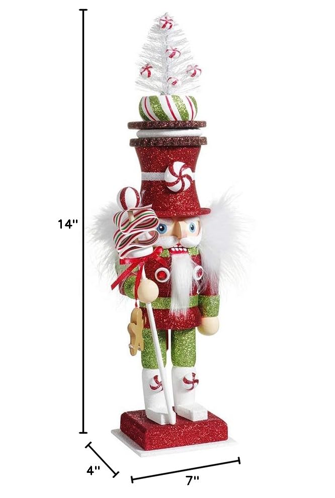 Kurt Adler 13.5-Inch Hollywood™ Candy Soldier Nutcracker