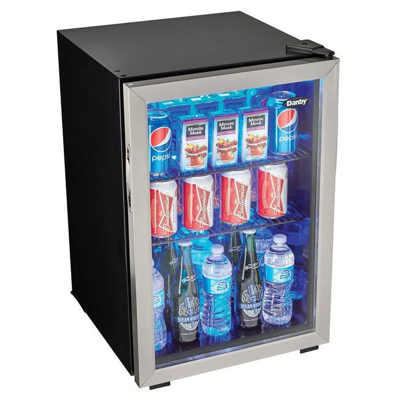 Danby  2.6 cu. ft. Free-Standing Beverage Center, Stainless Steel