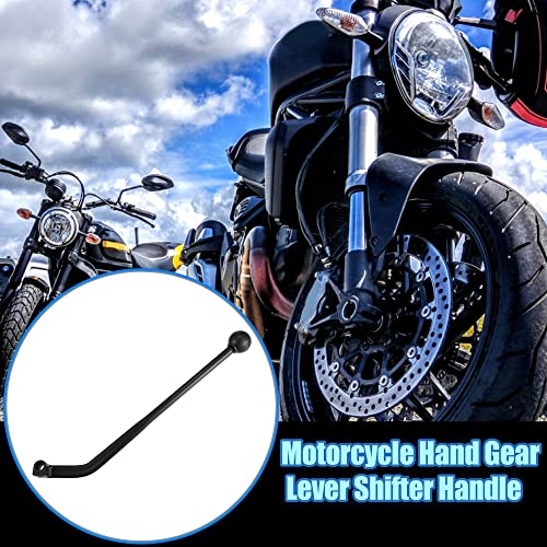 X AUTOHAUX Motorcycle Hand Gear Lever Shifter Handle 135 Degree Universal Hand Control Shifter for Taotao Sunl Coolster 50-250cc Bike